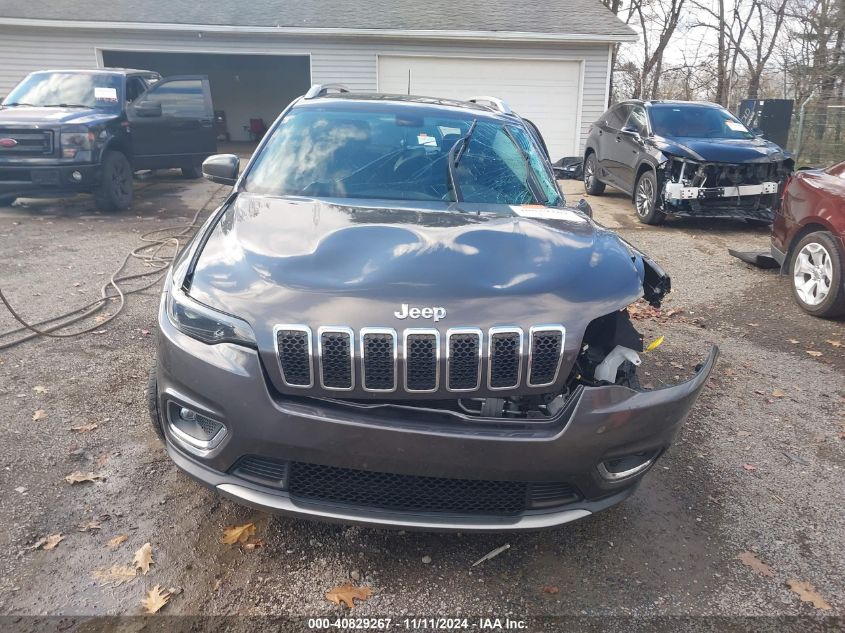 2020 Jeep Cherokee Limited Fwd VIN: 1C4PJLDB9LD610761 Lot: 40829267