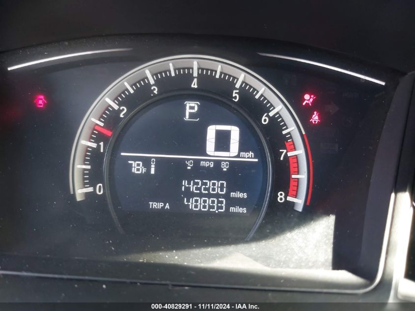 2016 HONDA CIVIC LX - 19XFC2F52GE229409