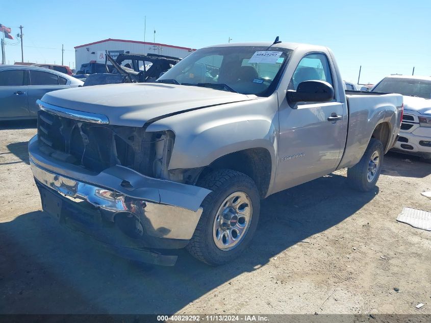 2008 GMC Sierra 1500 Work Truck VIN: 1GTEC14X88Z273687 Lot: 40829292