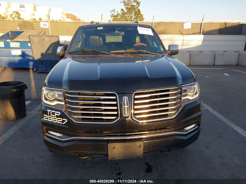 2017 Lincoln Navigator L Select VIN: 5LMJJ3HT1HEL07833 Lot: 40829299