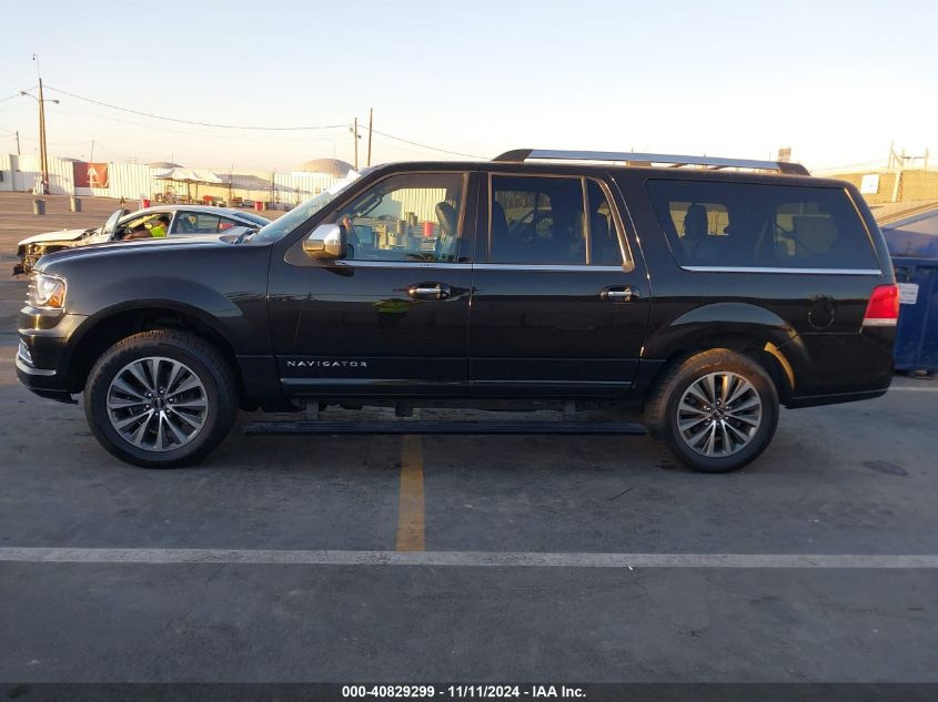 2017 Lincoln Navigator L Select VIN: 5LMJJ3HT1HEL07833 Lot: 40829299