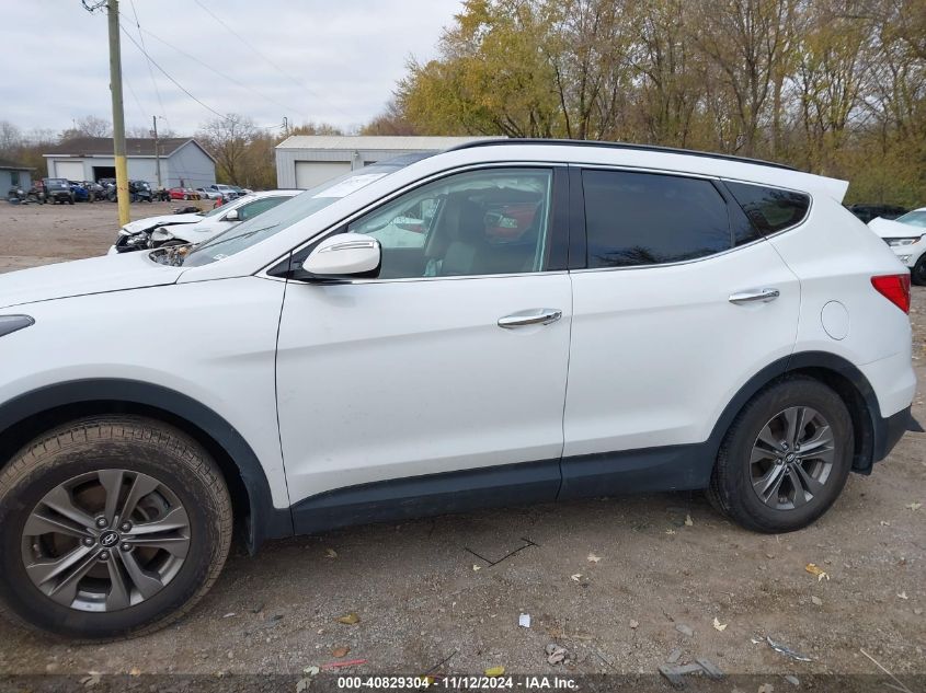 2014 Hyundai Santa Fe Sport 2.4L VIN: 5XYZU3LB5EG225705 Lot: 40829304