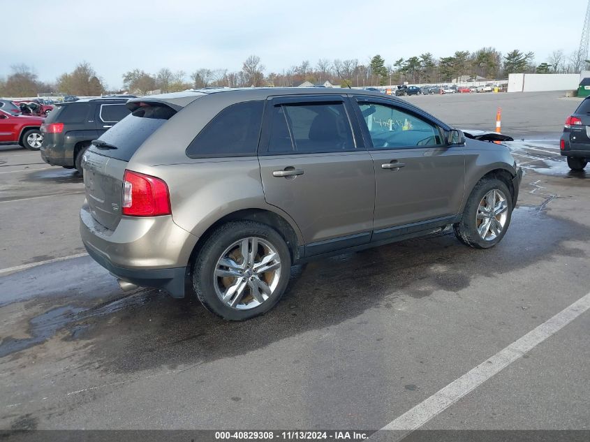 VIN 2FMDK4JC9EBA36394 2014 FORD EDGE no.4