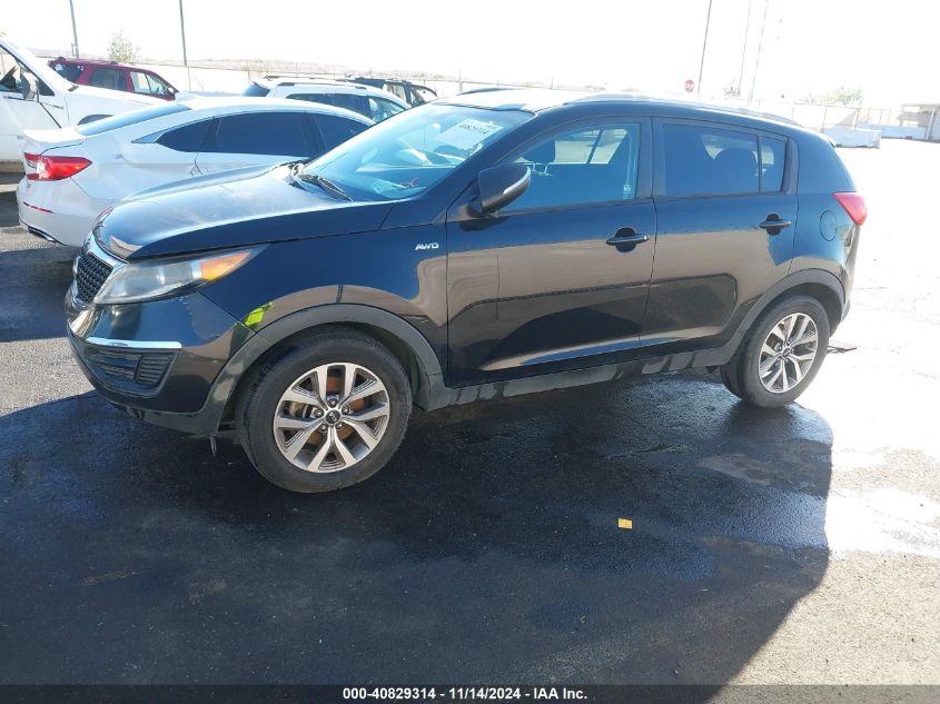 2015 Kia Sportage Lx VIN: KNDPBCAC8F7719368 Lot: 40829314