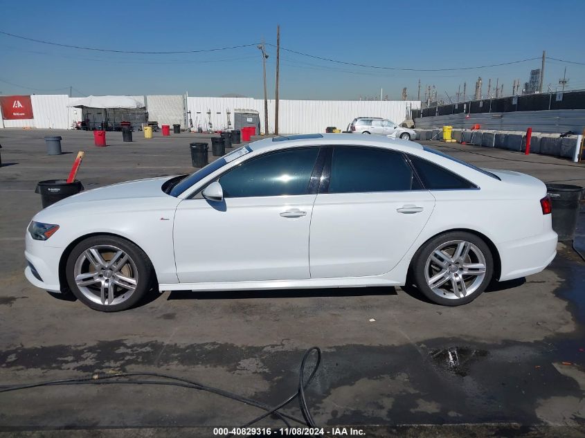 2016 Audi A6 2.0T Premium Plus VIN: WAUGFAFC7GN090567 Lot: 40829316