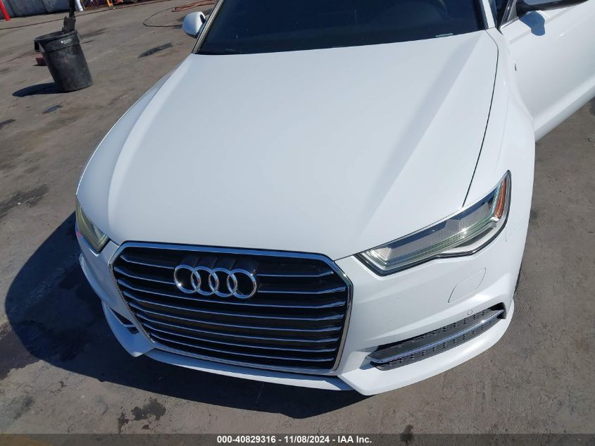 2016 Audi A6 2.0T Premium Plus VIN: WAUGFAFC7GN090567 Lot: 40829316