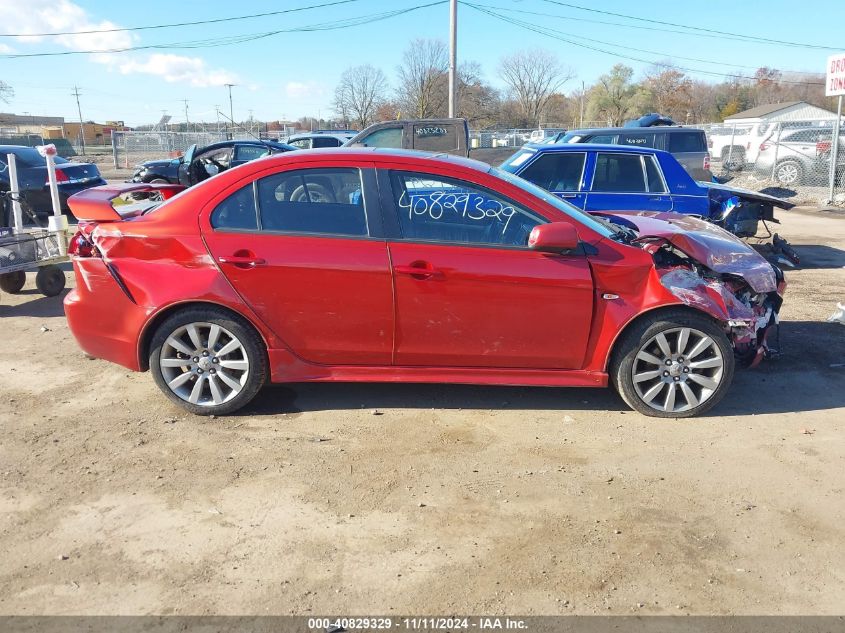 2009 Mitsubishi Lancer Gts VIN: JA3AU86WX9U017511 Lot: 40829329