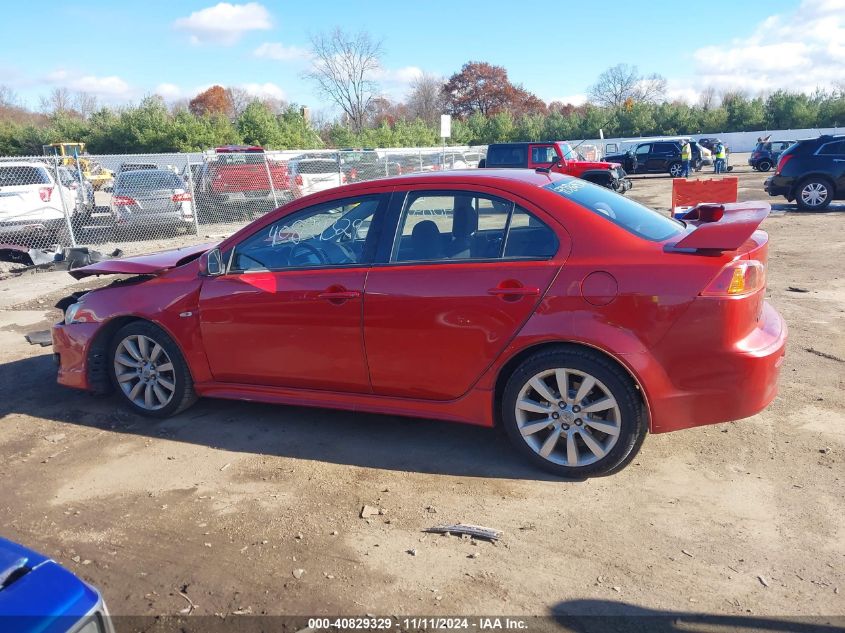 2009 Mitsubishi Lancer Gts VIN: JA3AU86WX9U017511 Lot: 40829329