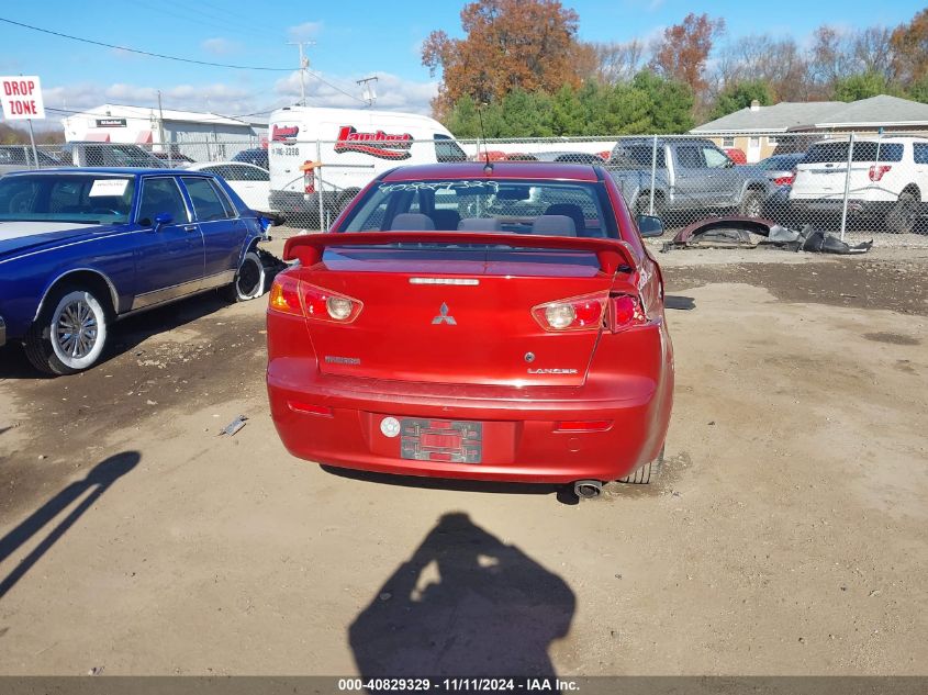 2009 Mitsubishi Lancer Gts VIN: JA3AU86WX9U017511 Lot: 40829329