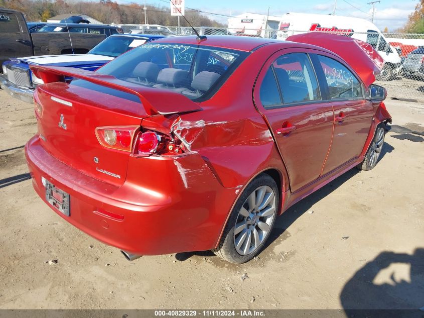 2009 Mitsubishi Lancer Gts VIN: JA3AU86WX9U017511 Lot: 40829329