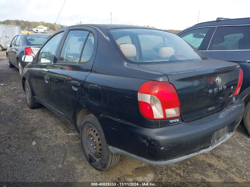 2000 Toyota Echo VIN: JTDBT1237Y0042089 Lot: 40829333