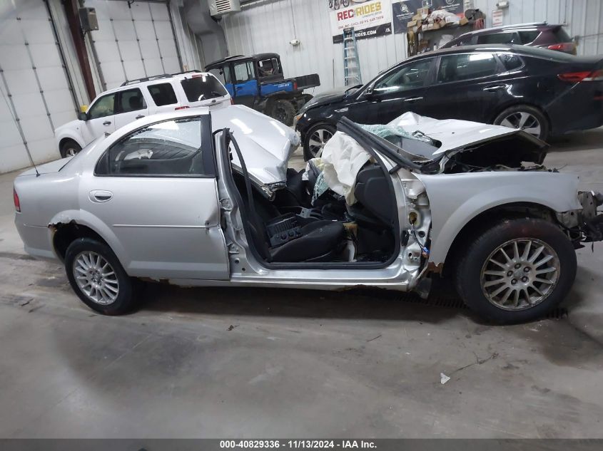 2004 Chrysler Sebring Lx VIN: 1C3EL46X34N256204 Lot: 40829336