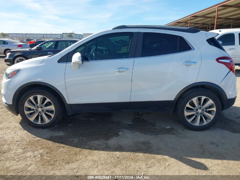 2019 Buick Encore Fwd Preferred VIN: KL4CJASBXKB708224 Lot: 40829341