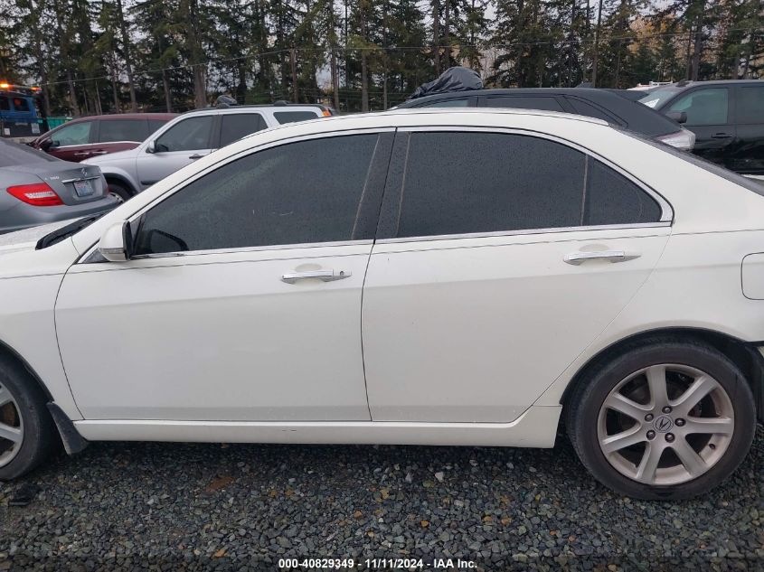 2004 Acura Tsx VIN: JH4CL96884C046054 Lot: 40829349