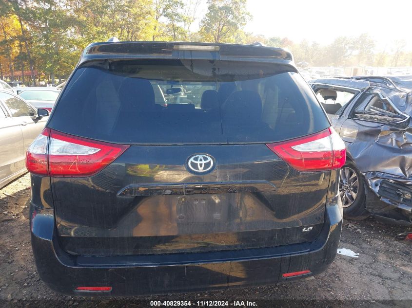 2017 Toyota Sienna Le 8 Passenger VIN: 5TDKZ3DC2HS806127 Lot: 40829354