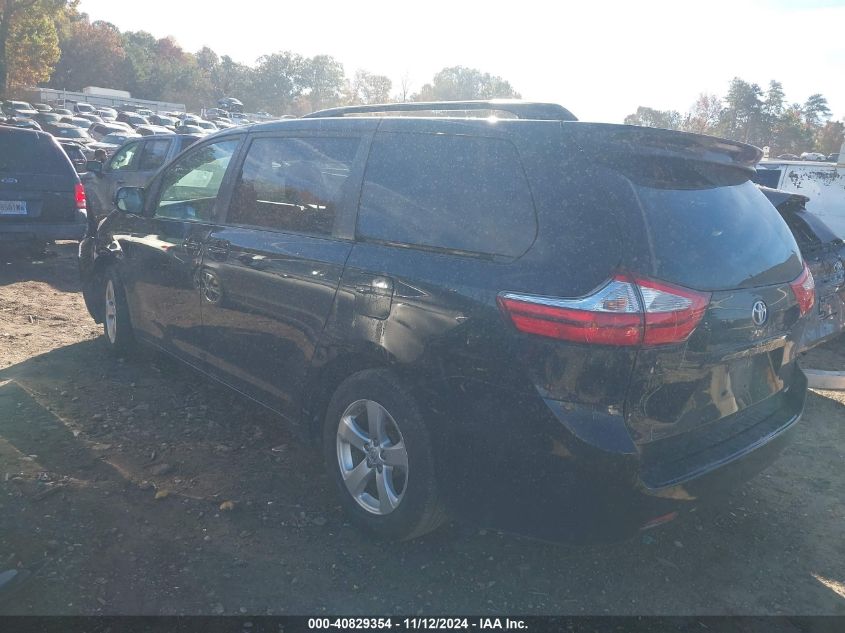 2017 Toyota Sienna Le 8 Passenger VIN: 5TDKZ3DC2HS806127 Lot: 40829354