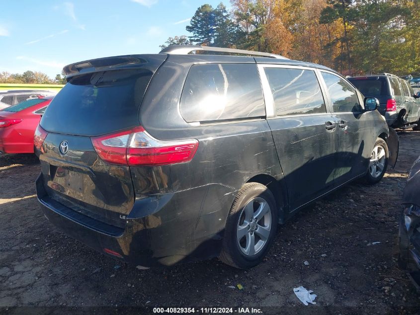 2017 Toyota Sienna Le 8 Passenger VIN: 5TDKZ3DC2HS806127 Lot: 40829354