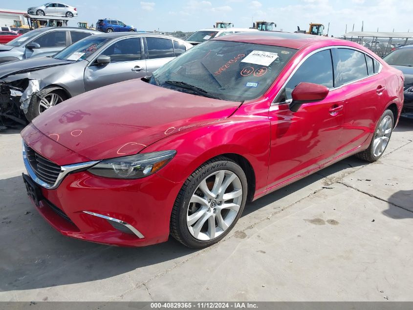 2016 Mazda Mazda6 I Touring VIN: JM1GJ1T57G1410467 Lot: 40829365