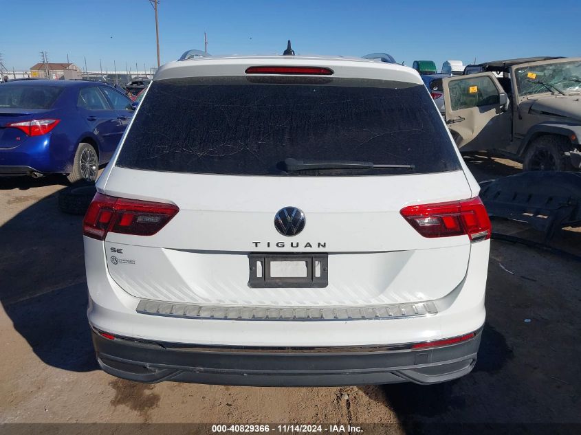 2022 Volkswagen Tiguan 2.0T Se VIN: 3VV3B7AX9NM091061 Lot: 40829366