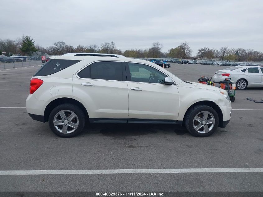 2014 Chevrolet Equinox Ltz VIN: 1GNALDEK7EZ116562 Lot: 40829376