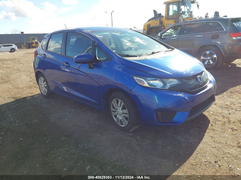 2016 Honda Fit Lx VIN: 3HGGK5H56GM700815 Lot: 40829383