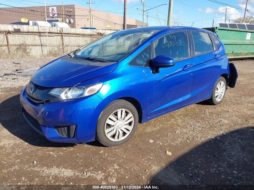 2016 Honda Fit Lx VIN: 3HGGK5H56GM700815 Lot: 40829383