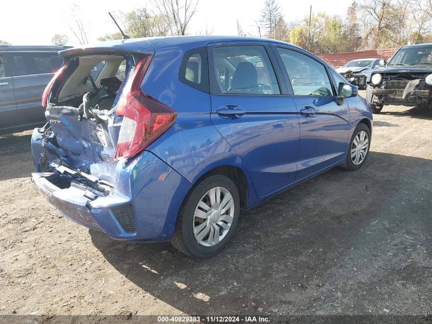 2016 Honda Fit Lx VIN: 3HGGK5H56GM700815 Lot: 40829383