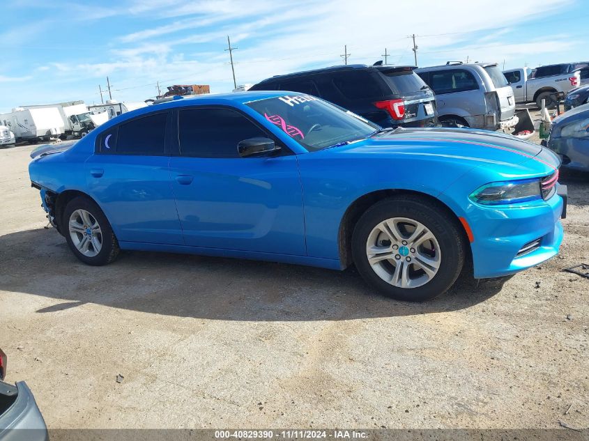 2023 Dodge Charger Sxt VIN: 2C3CDXBG6PH643726 Lot: 40829390