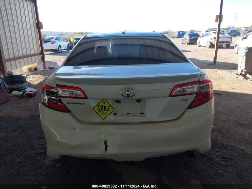 2012 Toyota Camry Se Limited Edition VIN: 4T1BF1FKXCU626251 Lot: 40829392