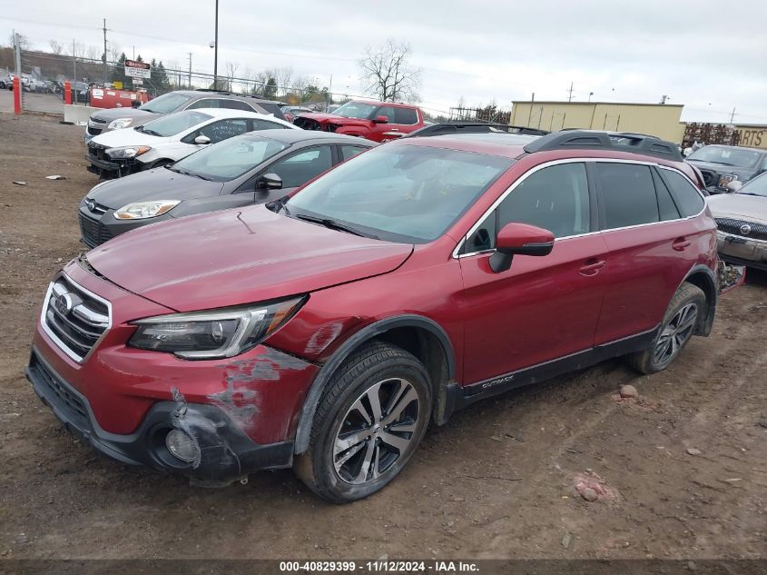 2018 Subaru Outback 2.5I Limited VIN: 4S4BSANC3J3372875 Lot: 40829399