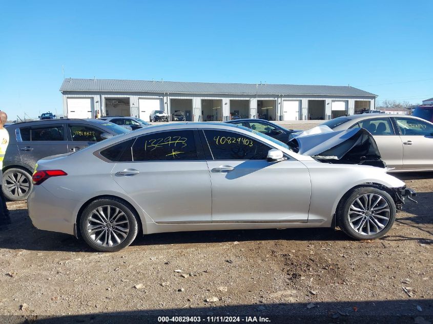 Auction sale of the 2016 Hyundai Genesis , vin: KMHGN4JE8GU132973, lot number: 40829403