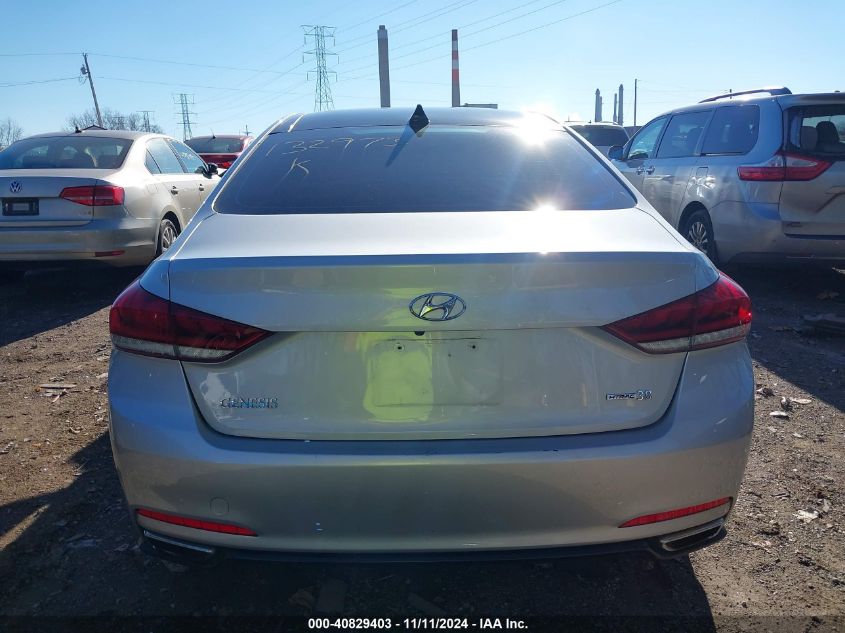 2016 Hyundai Genesis 3.8 VIN: KMHGN4JE8GU132973 Lot: 40829403