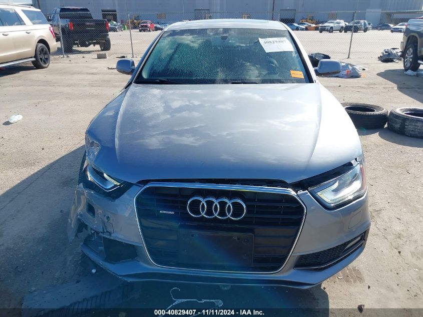 2016 Audi A4 2.0T Premium VIN: WAUDFAFLXGN005529 Lot: 40829407