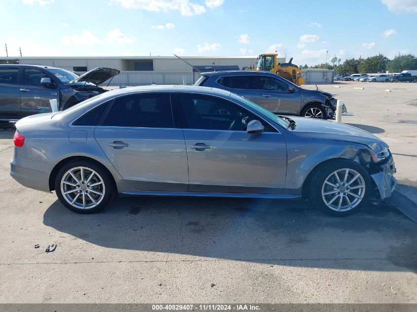 2016 Audi A4 2.0T Premium VIN: WAUDFAFLXGN005529 Lot: 40829407