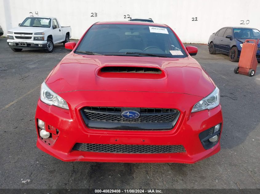 2017 Subaru Wrx Premium VIN: JF1VA1E65H9827267 Lot: 40829408