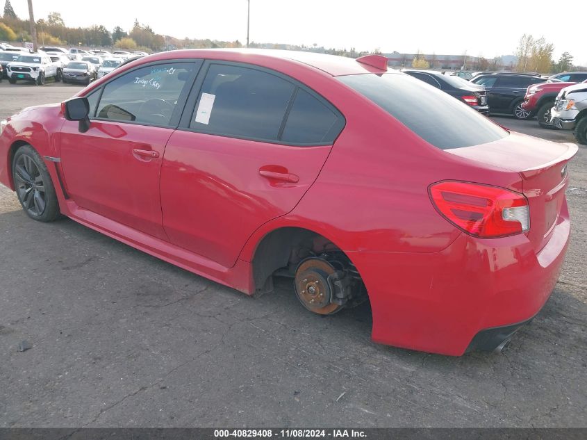 2017 Subaru Wrx Premium VIN: JF1VA1E65H9827267 Lot: 40829408