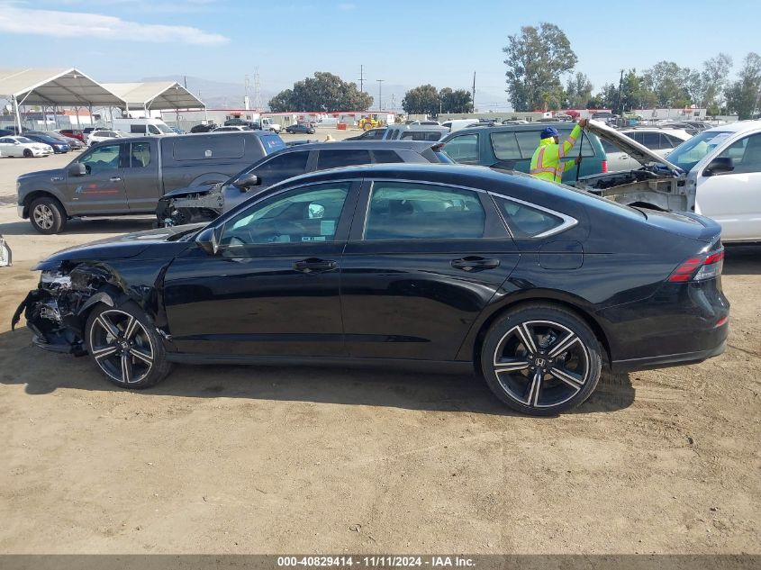 2025 Honda Accord Hybrid Sport VIN: 1HGCY2F58SA002677 Lot: 40829414