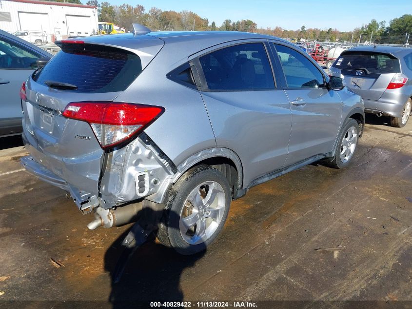 VIN 3CZRU6H34KG708404 2019 Honda HR-V, LX no.4