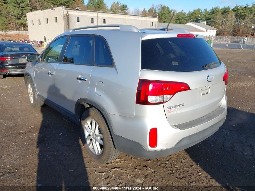 2015 Kia Sorento Lx VIN: 5XYKTCA64FG558117 Lot: 40829440