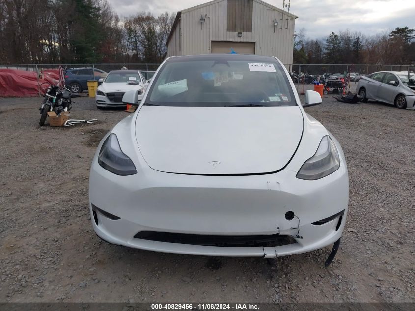 2023 Tesla Model Y Awd/Long Range Dual Motor All-Wheel Drive VIN: 7SAYGDEE1PA173984 Lot: 40829456