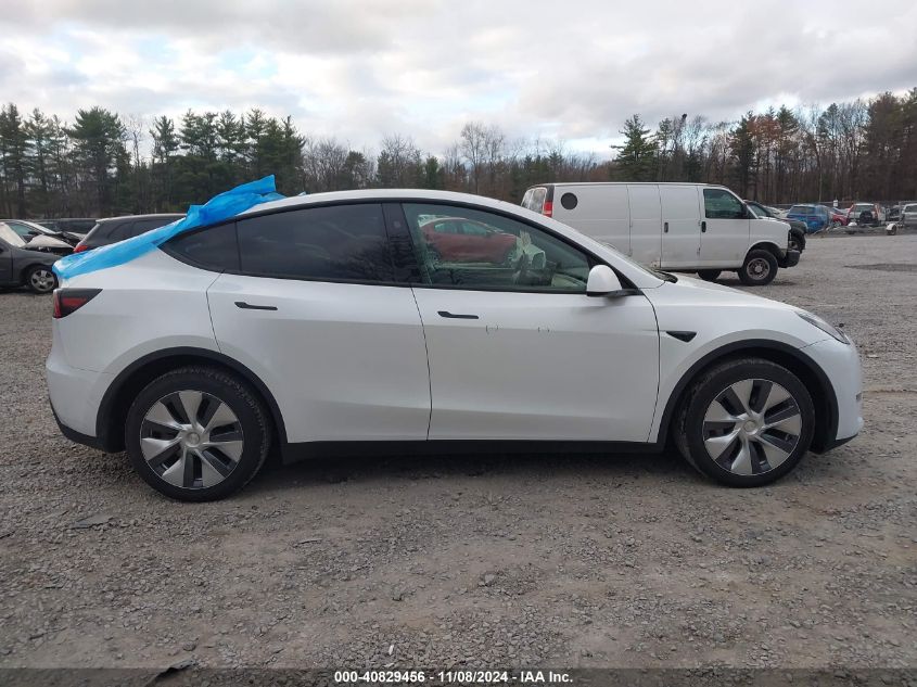 2023 Tesla Model Y Awd/Long Range Dual Motor All-Wheel Drive VIN: 7SAYGDEE1PA173984 Lot: 40829456