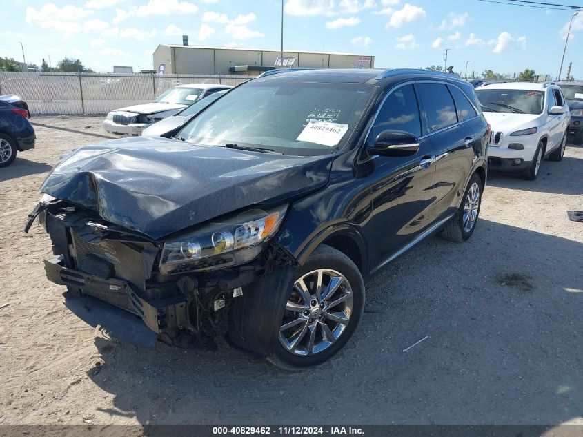 VIN 5XYPK4A54GG055520 2016 KIA Sorento, 3.3L Sxl no.2