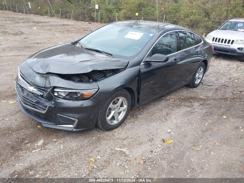 2017 Chevrolet Malibu Ls VIN: 1G1ZB5STXHF196519 Lot: 40829473