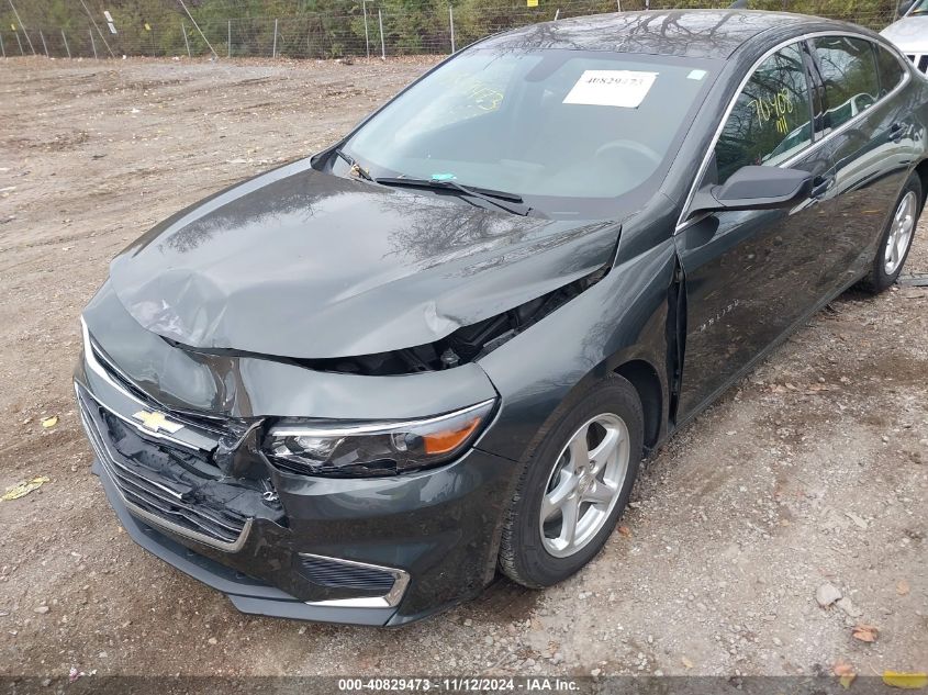 2017 Chevrolet Malibu Ls VIN: 1G1ZB5STXHF196519 Lot: 40829473