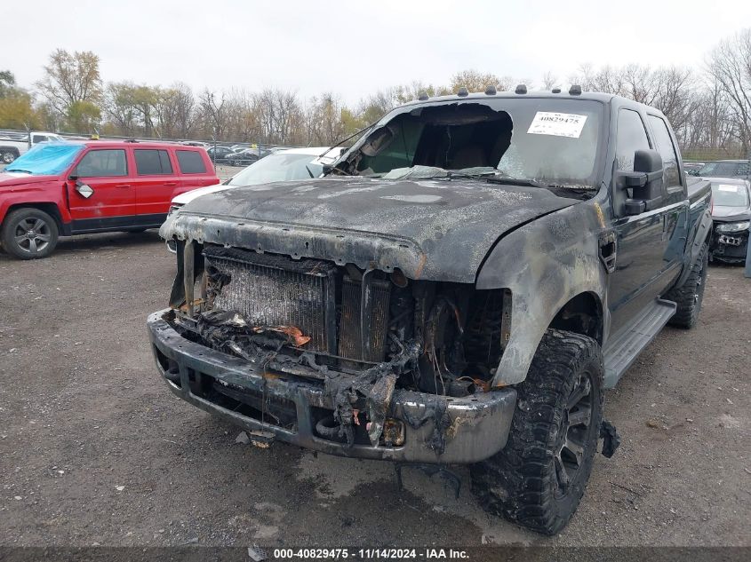 2008 Ford F-250 Lariat VIN: 1FTSW21R08EB50415 Lot: 40829475