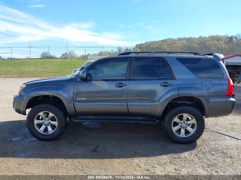 2007 Toyota 4Runner Limited V8 VIN: JTEZT17R170029327 Lot: 40829479