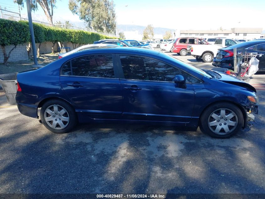 2006 Honda Civic Lx VIN: 1HGFA16586L075828 Lot: 40829487