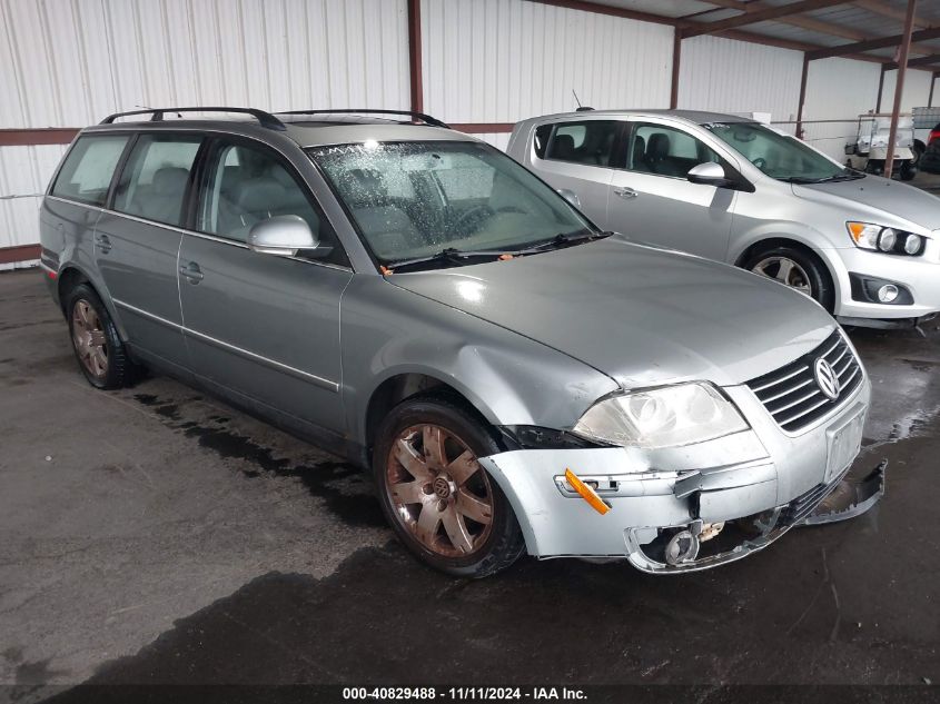 2005 Volkswagen Passat Gls VIN: WVWDD63B55E014024 Lot: 40829488