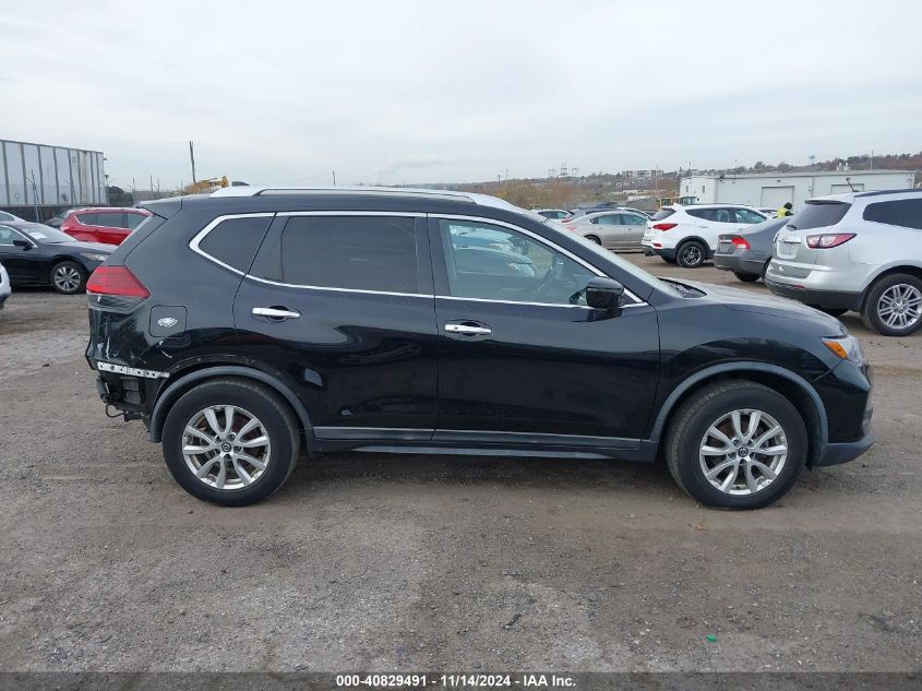 2018 Nissan Rogue Sv VIN: KNMAT2MVXJP590309 Lot: 40829491