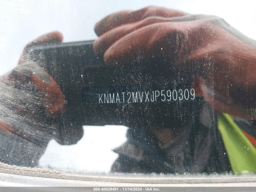 2018 NISSAN ROGUE SV - KNMAT2MVXJP590309